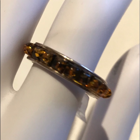NWT Two AMBER RINGS  size 7 - Picture 3 of 8